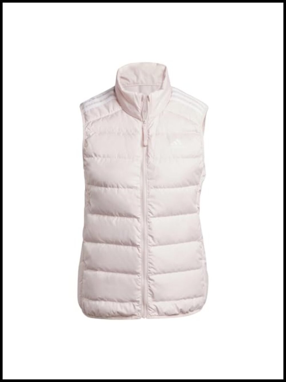 Light Down Vest Recycled Polyester Full Zip Water Repellent Outdoor